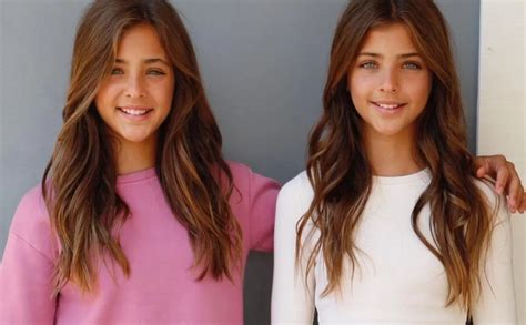 Meet the most beautiful twins in the world, Ava and。